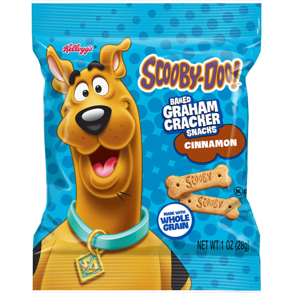 Kellogg s Scooby-Doo! Cinnamon Graham Sticks (1 oz. Equiv. of Grain) KEE50689