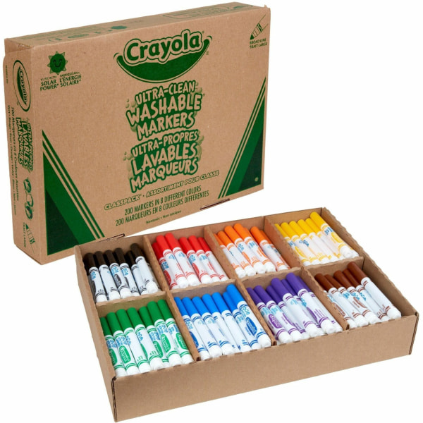 Washable Broad-Line Marker Classpack Pack Of 200