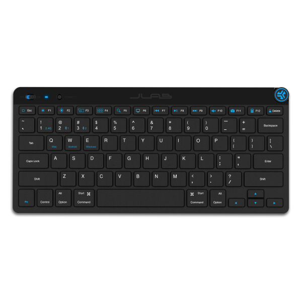 JLab Go Wireless Bluetooth Keyboard - Black