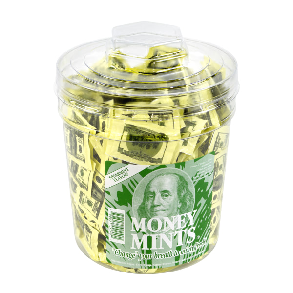 Espeez Money Mints 2 Mints Per Pack Jar Of 240 Packs