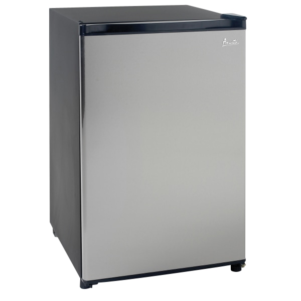 4.4 CF Refrigerator, 19 1/2"W x 22"D x 33"H, Black/Stainless Steel AVARM4436SS