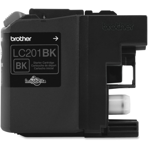 Brother LC201BKS Black Standard Yield Ink Cartridge (LC201BKS)