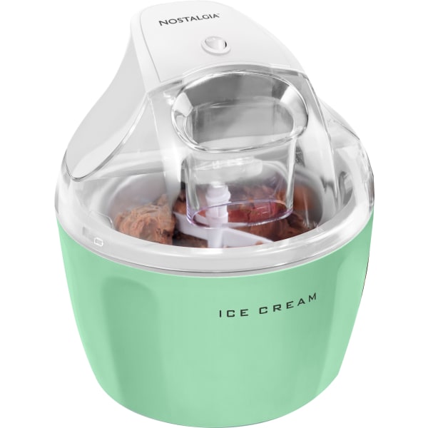 Nostalgia NGICM15JG 1.5-Quart Electric Ice Cream Maker, Jadeite