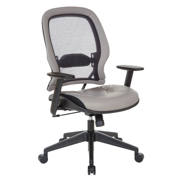 Office Star Space 57 Series Dark Air Grid Back Ergonomic Mesh High-Back Managers Office Chair, Stratus Taupe - 5790D-R103 - Furniture Stay focused on your daily tasks while seated in t sku 5790D-R103