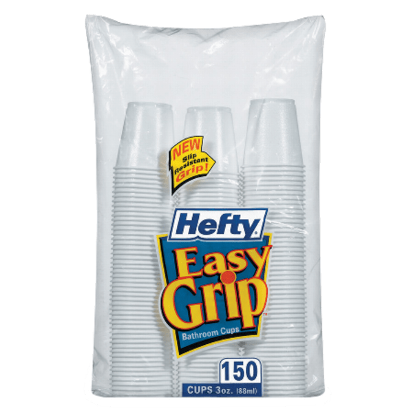 Hefty&reg; Easy Grip Bathroom Water Cups RFPC20315