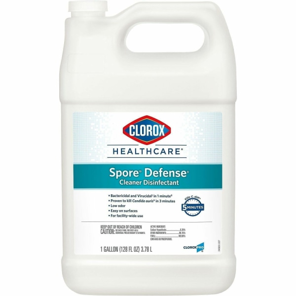 Clorox Spore Defense Disinfectant Cleaner 128 Oz