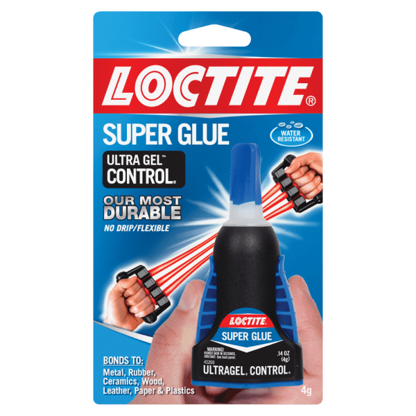 Loctite Ultra Gel Control Super Glue, 0.14 Oz, Clear