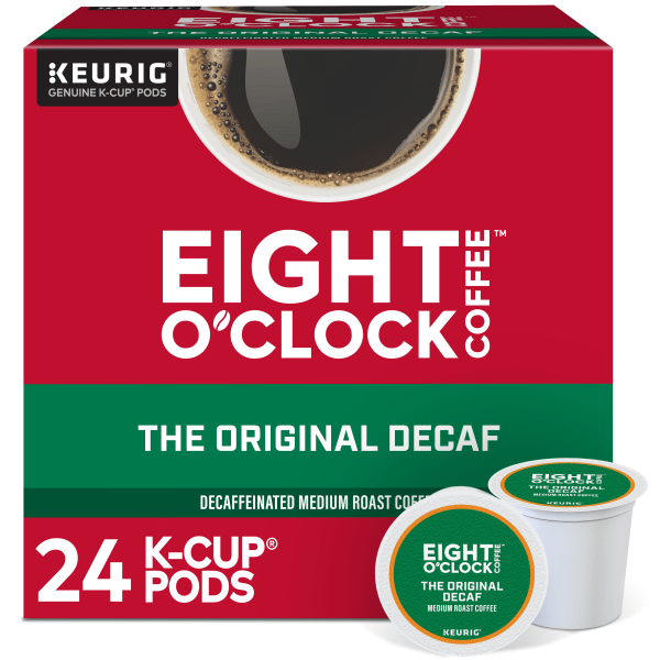 UPC 011141106384 product image for Eight O'Clock® Single-Serve Coffee K-Cup® Pods, Decaffeinated, Original, Carton  | upcitemdb.com
