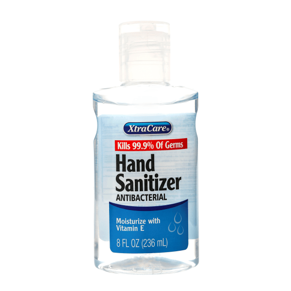 XtraCare Fragrance-Free Hand Sanitizer, 8 Oz  7331325