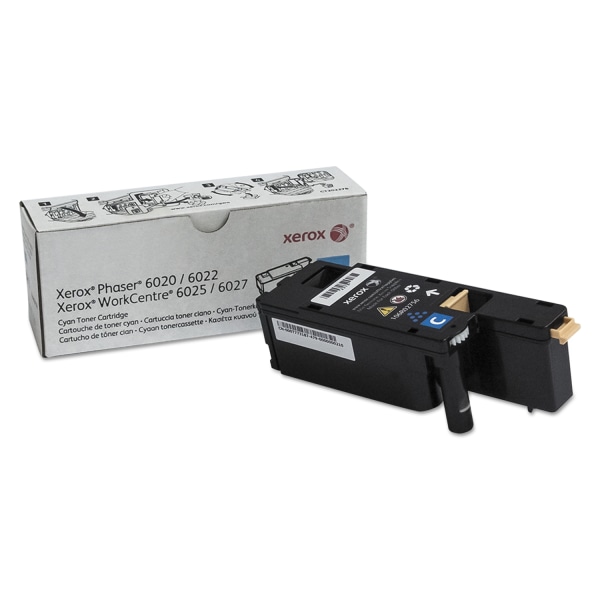 Xerox WorkCentre 6027 Cyan Toner Cartridge 106R02756