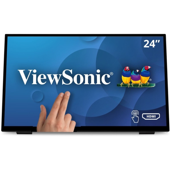 Photos - Monitor Viewsonic � TD2465 23.8" LCD Touchscreen TD2465
