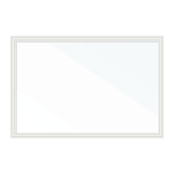 U Brands Magnetic Dry Erase Board  20 x 30 Inches  White Décor Frame