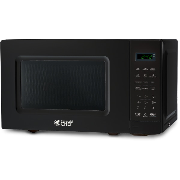 0.7 Cu. Ft. Counter Top Microwave, Black