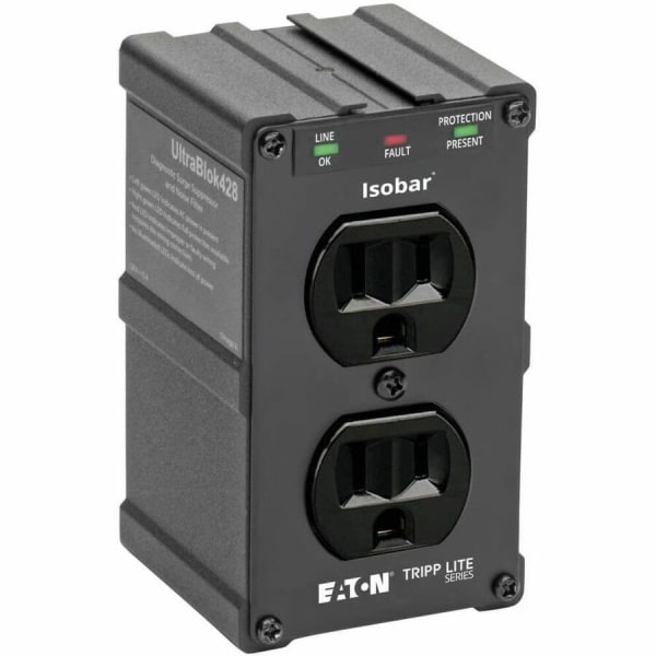 Photos - Surge Protector / Extension Lead TrippLite Tripp Lite Isobar 2 Outlet 120V Surge Suppressor ULTRABLOK 