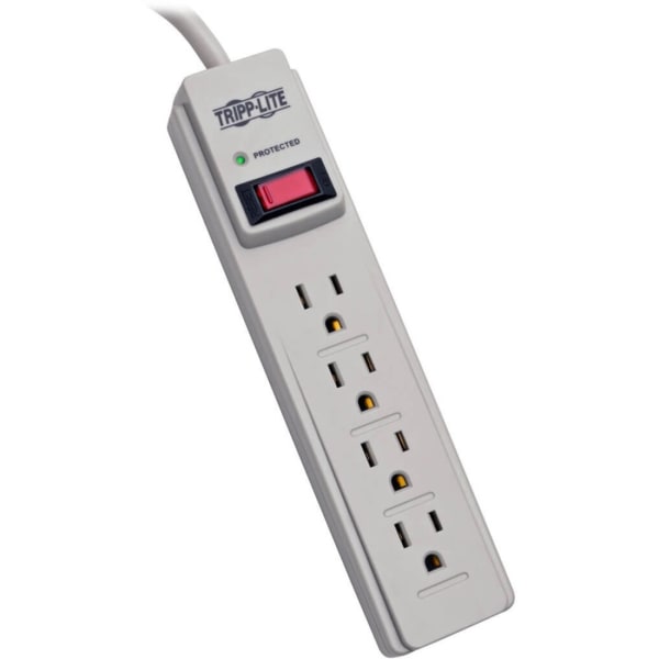 UPC 037332119131 product image for Tripp Lite TLP404 4 outlet surge with 4ft cord | upcitemdb.com