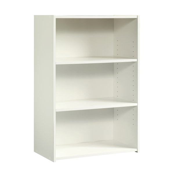 Sauder® Beginnings 36"H 3-Shelf Bookcase, Soft White
