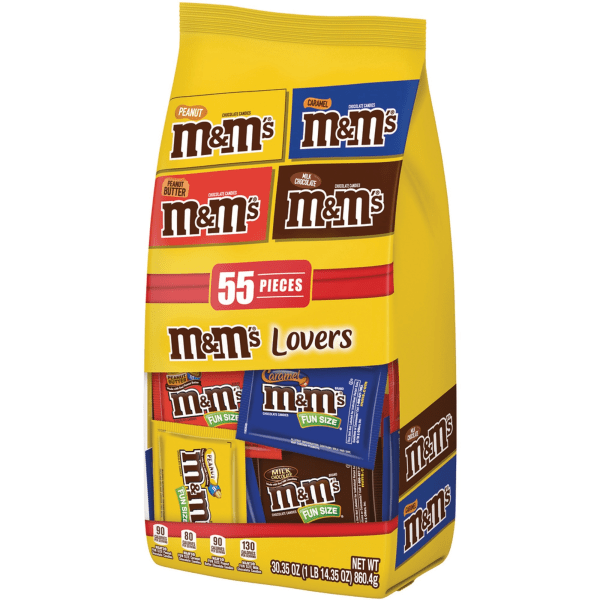 UPC 040000560241 product image for M&M's Chocolate Candies Lovers Variety Bag - Milk Chocolate, Peanut, Peanut Butt | upcitemdb.com