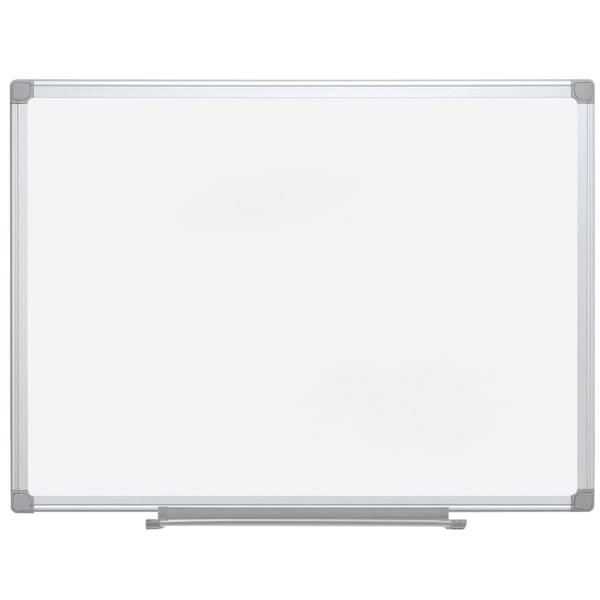 MasterVision® Earth Gold Ultra Magnetic Dry-Erase Whiteboard, 36"" x 24"", 45% Recycled, Aluminum Frame With Silver Finish -  MA0307790