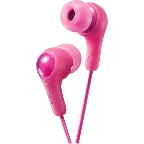 UPC 046838000171 product image for JVC Gumy Plus Earphone - Stereo - Pink - Mini-phone (3.5mm) - Wired - 16 Ohm - 1 | upcitemdb.com