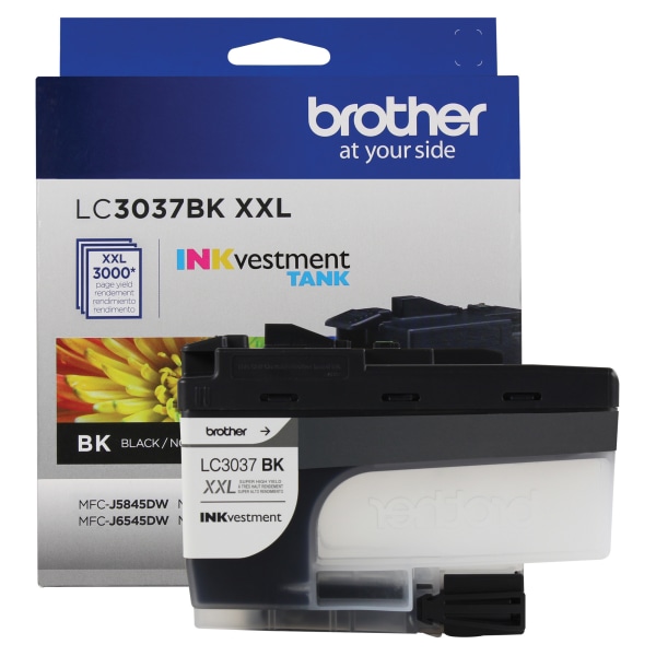 Image of Brother LC3037 Black Extra-High-Yield Ink Cartridge LC3037BKS