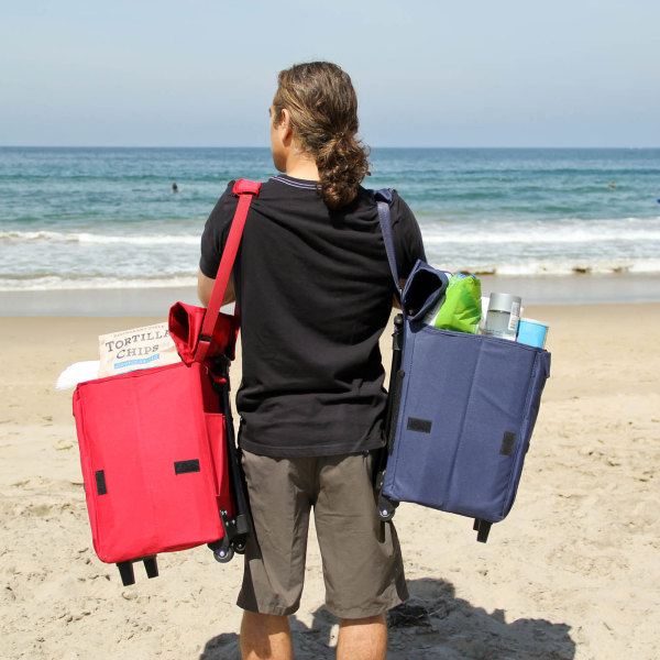 UPC 856390000096 product image for dbest Smart Cart Cooler - 29.06 gal - Red | upcitemdb.com