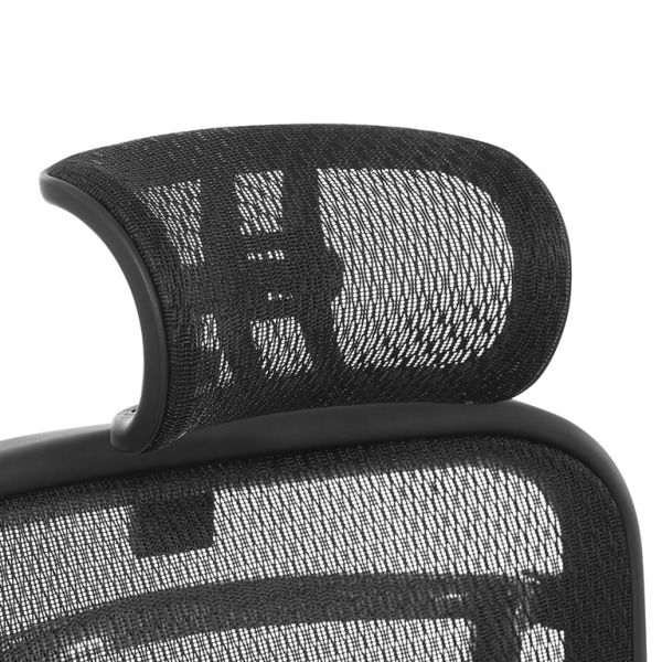 Office Star Space Seating 818 Series Optional Mesh Headrest, 12-1/4H x 12W x 6-1/2D, Black - HRX818 - Furniture Get more comfort in your 818 chair with help from  sku HRX818