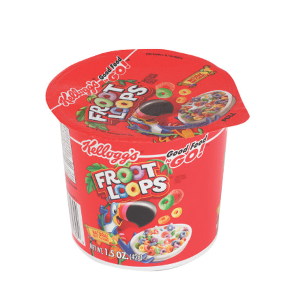 UPC 038000012464 product image for Kellogg's® Froot Loops Cereal-In-A-Cup, 1.5 Oz., Pack Of 6 | upcitemdb.com