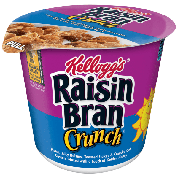 UPC 038000014741 product image for Kellogg's® Raisin Bran® Cereal-In-A-Cup, 2.8 Oz, 6 Cups | upcitemdb.com