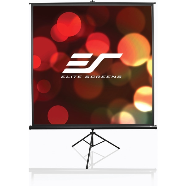 Tripod Series - 72-INCH 16:9, Portable Pull Up Home Movie/ Theater/ Office Projector Screen, 8K / ULTRA HD, 2-YEAR WARRANTY - Elite Screens T72UWH