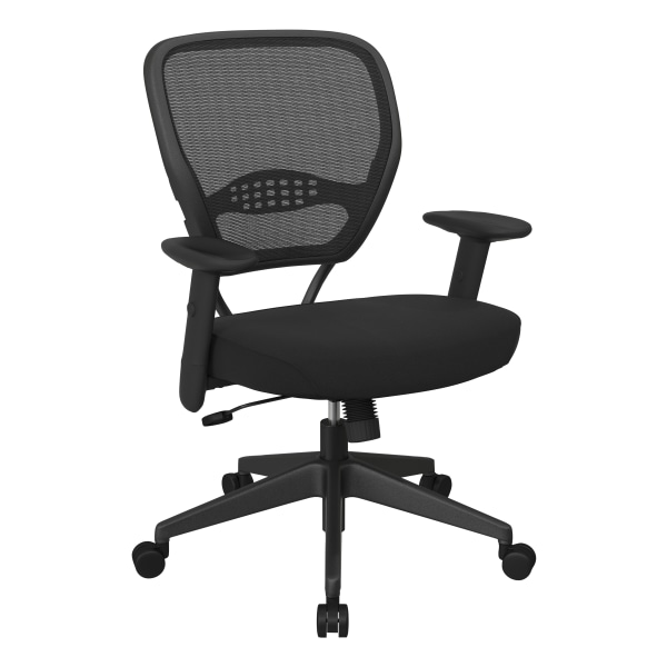 Office Star 55 Series Professional AirGrid Back Manager Office Chair, Icon Black - 55-7N17-231 - Furniture Support your body throughout the workweek with the sku 55-7N17-231