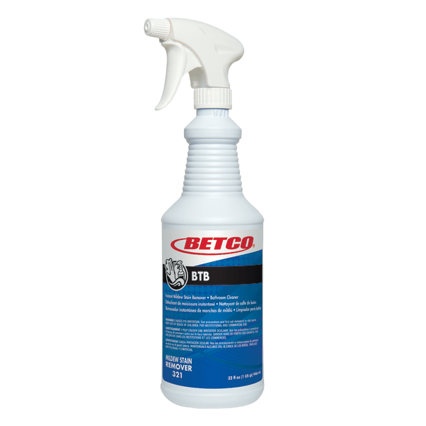 Betco® BTB Mildew Stain Remover, 32 Oz Bottle, Case Of 12 -  3211200