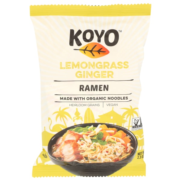UPC 813551002122 product image for Koyo Ramen, Lemongrass Ginger, 2.1 Oz, Total Qty 12 | upcitemdb.com