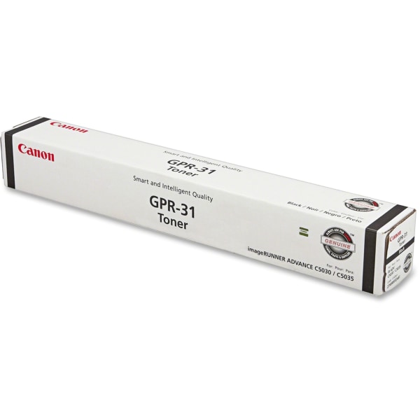 UPC 013803112948 product image for Canon GPR-31 Original Toner Cartridge - Laser - 36000 Pages - Black - 1 Each | upcitemdb.com