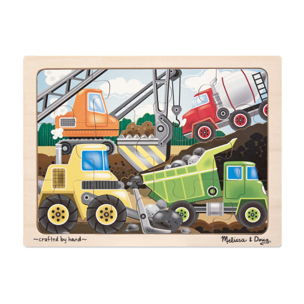 UPC 000772029339 product image for Melissa & Doug 12-Piece Construction Site Jigsaw Puzzle | upcitemdb.com