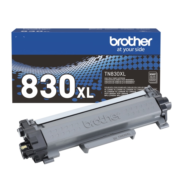 Brother® TN830XL Black High Yield Toner Cartridge