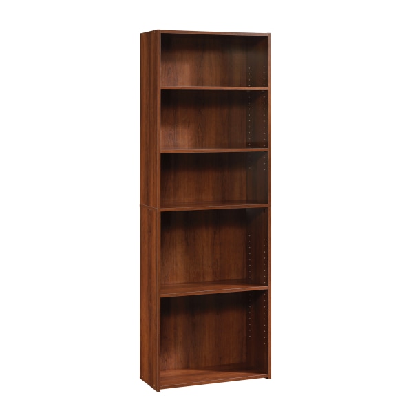 Sauder® Beginnings 72"H 5-Shelf Bookcase, Brook Cherry