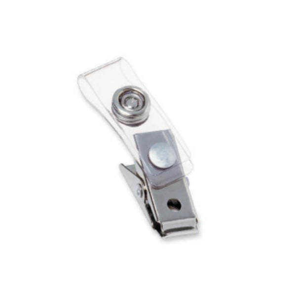 UPC 033816001114 product image for GBC® Badgemates Strap Clips, Clear, Pack Of 100 | upcitemdb.com