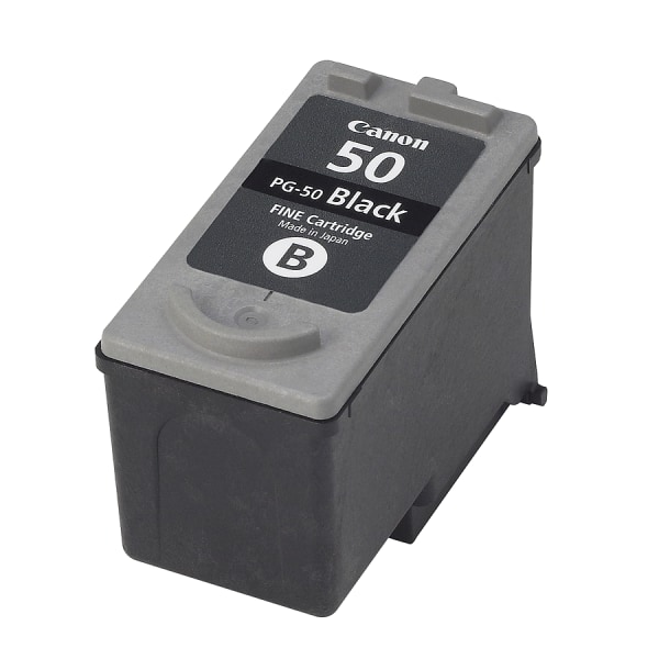 Canon® PG-50 ChromaLife 100 Black High-Yield Ink Cartridge, 0616B002AA