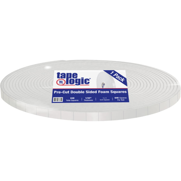 UPC 848109022925 product image for Tape Logic® Double-Sided Foam Squares, 31.25 mils, 3