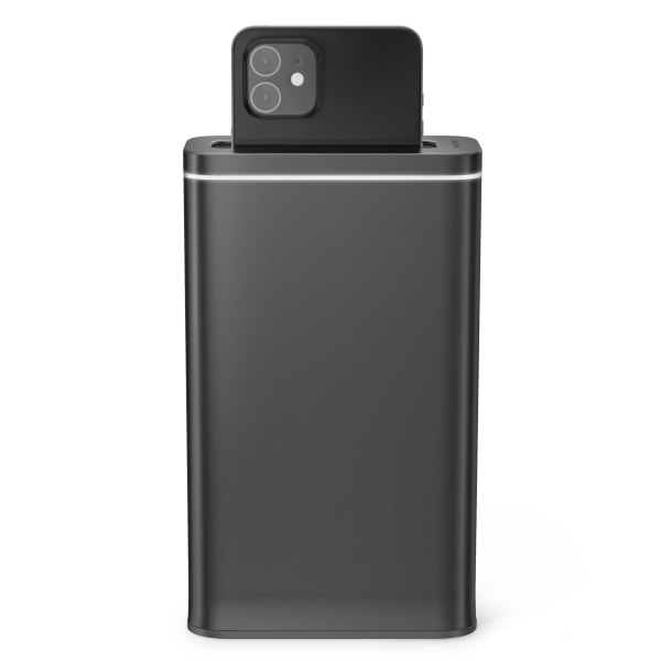 Photos - Garden & Outdoor Decoration Simplehuman Cleanstation Phone Sanitizer With UV-C Light, 7-5/8"H x 4-1/2"W x 2"D, Slate 