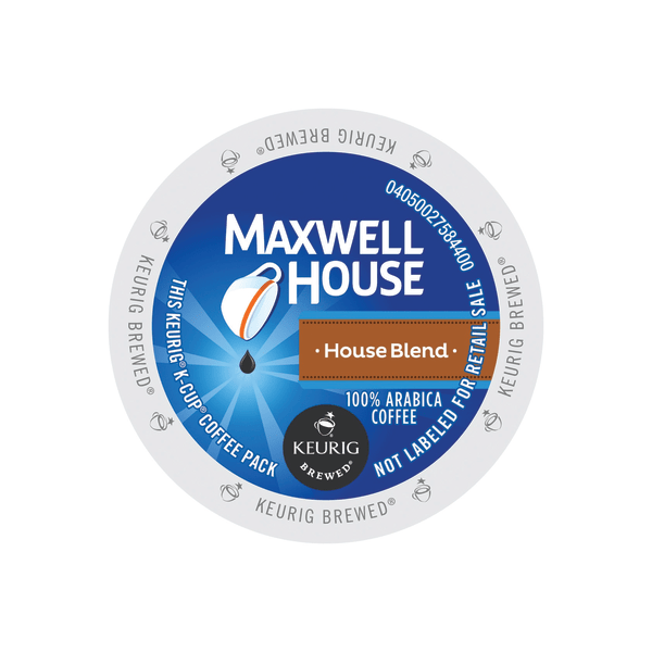 Maxwell House® Single-Serve Coffee K-Cup®, House Blend, Carton Of 24 -  10611247353032