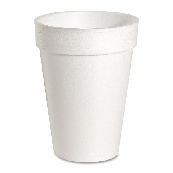 Genuine Joe Hot/Cold Foam Cups  10 oz  1000 count  White (GJO58551)