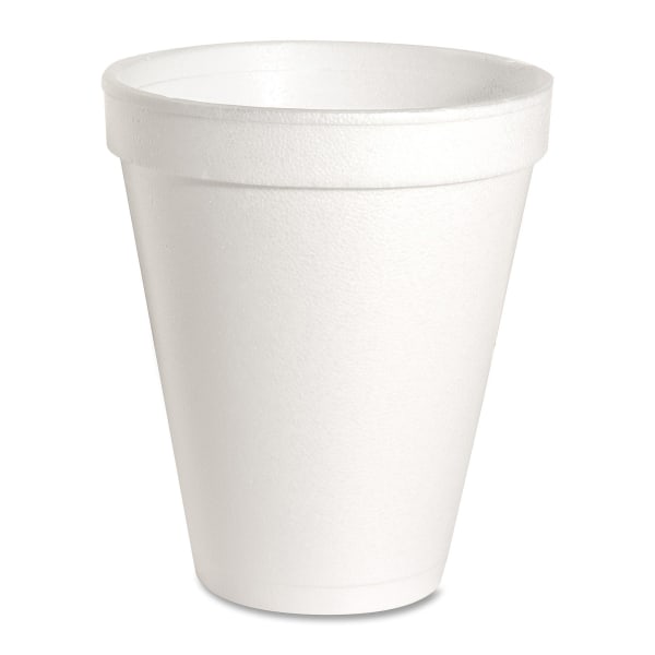Genuine Joe Foam Hot  Cold Drink Cups  12 fl oz  1000 per Carton  GJO58552