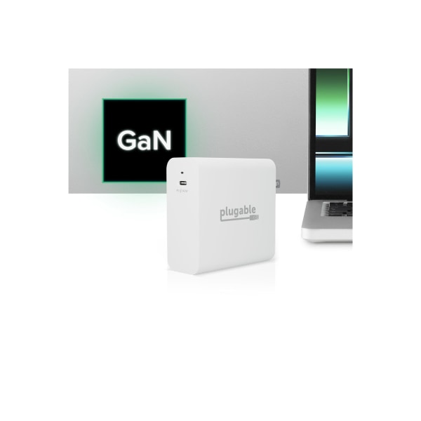 PLUGABLE 140W USB C CHARGER, GAN WALL LAPTOP CHARGER, PD 3.1 EPR POWER ADAPTER