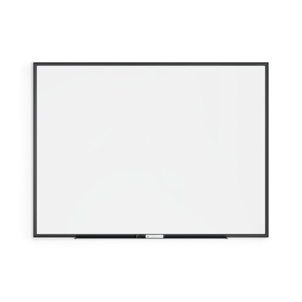 U Brands Magnetic Dry-Erase Whiteboard, 36 x 48, Aluminum Frame With Black Finish