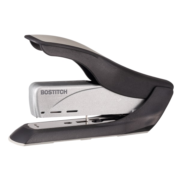 UPC 842048012108 product image for Bostitch Spring-Powered Premium Heavy Duty Stapler, Black/Silver | upcitemdb.com