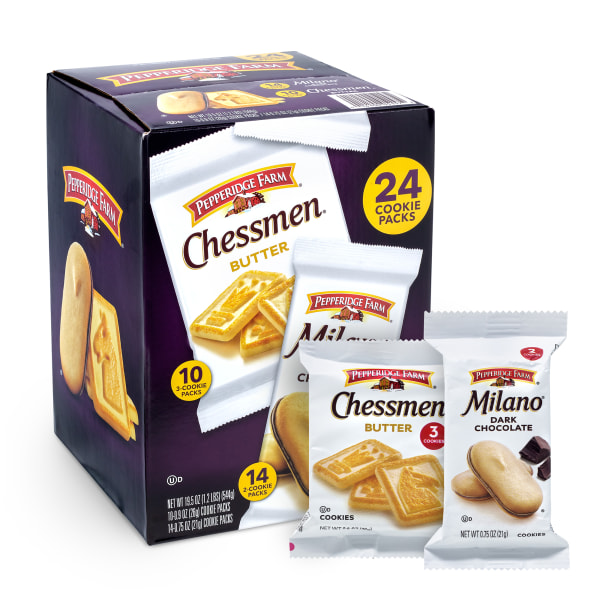 UPC 014100051572 product image for Pepperidge Farm Premium Cookie Variety Pack, Pack Of 24 | upcitemdb.com