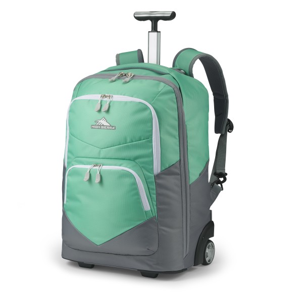 Photos - Backpack High Sierra Freewheel  With 15.6" Laptop Pocket, Aqua 138584-5403 