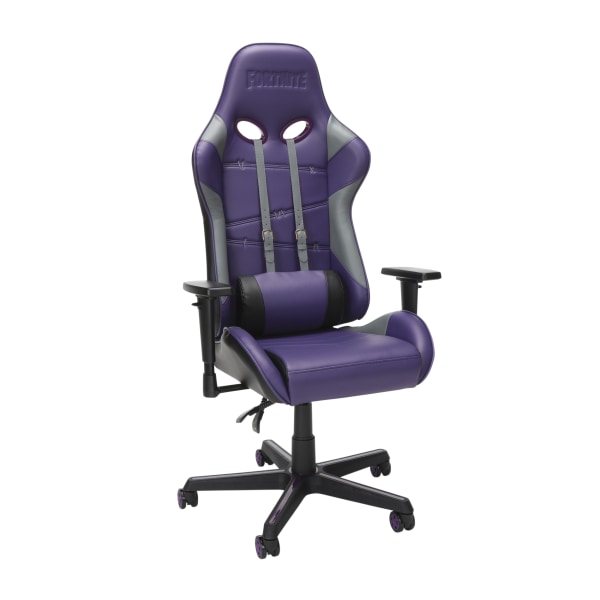 UPC 192767011716 product image for Respawn Fortnite RAVEN-X Gaming Chair, Purple/Gray/Black | upcitemdb.com