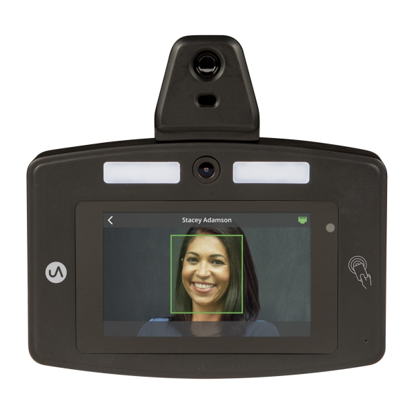 uAttend Touch-Free Facial Recognition Time Clock With Temperature Scanner, DR2500 - DR2500 - Office Supplies Protect the safety of employees in your facility w sku DR2500